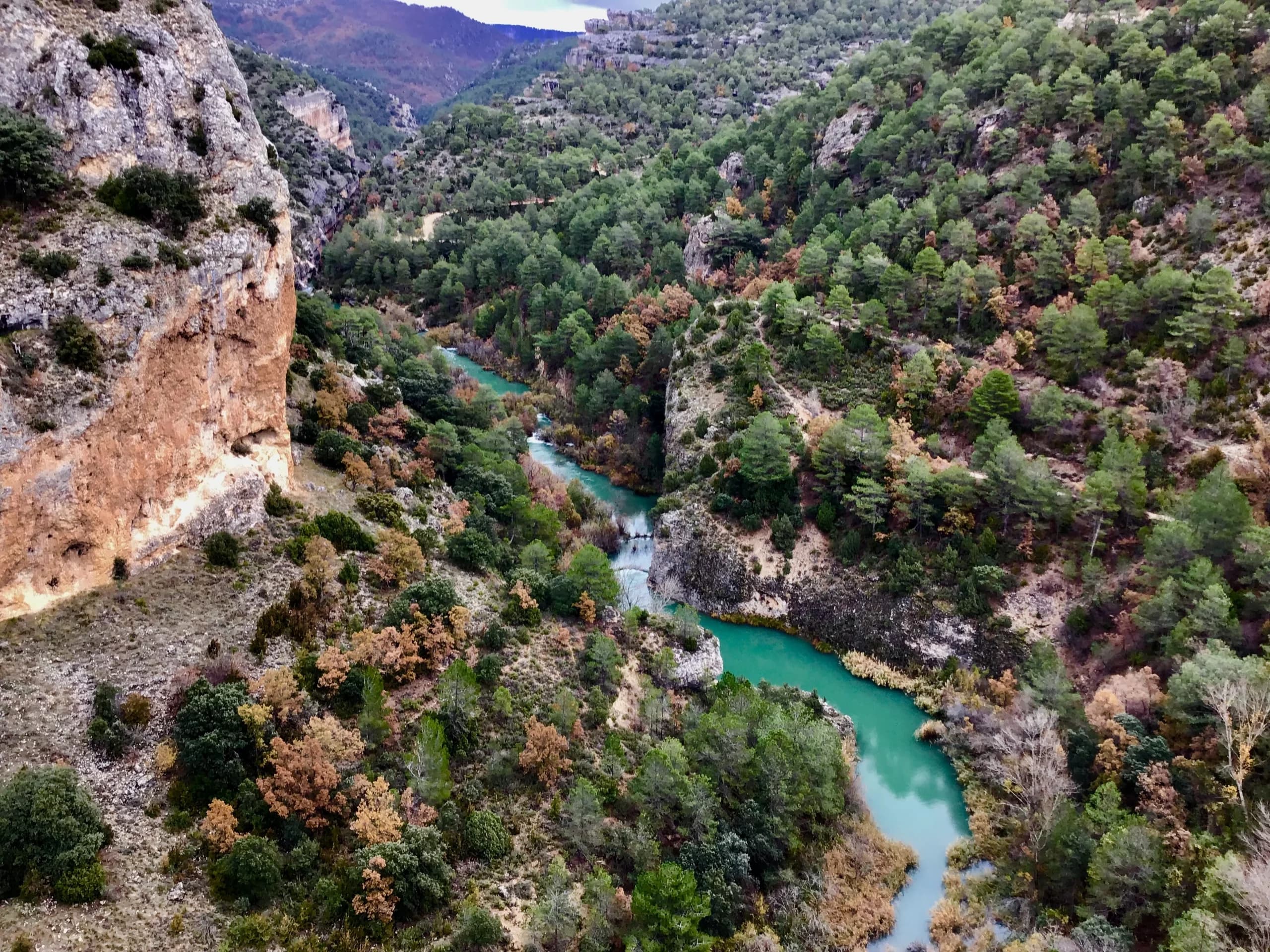 Vistas desde el Ventano del Diablo sobre el cañón del río Júcar